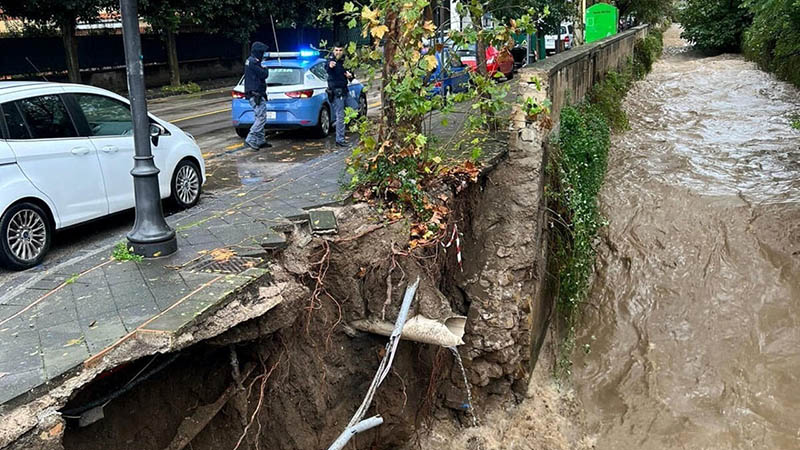 Alluvione e danni nel Salernitano, richiesta di interventi immediati