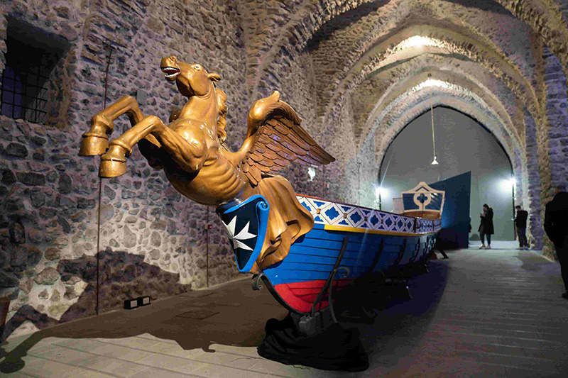 Amalfi, il galeone “Vittoria” torna a splendere grazie a Claudio Marciano di Scala