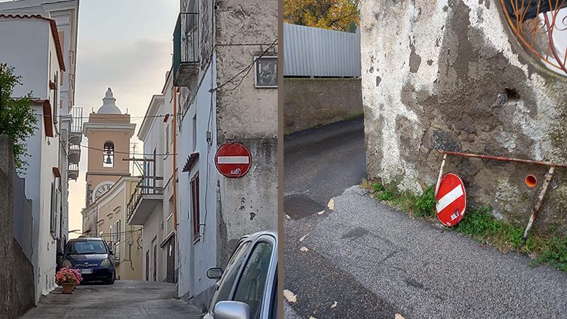 Barano. Vivono con la paura di uscire di casa i cittadini di Via Vittorio Emanuele
