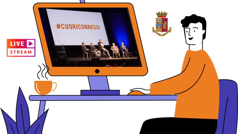 Polizia di Stato e Unieuro. Safer Internet Day 2023: attesi 200.000 studenti alla diretta streaming di #cuoriconnessi