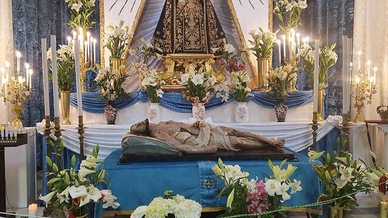 La storia del Cristo morto di Procida, ospite nella chiesa di San Sebastiano a Forio