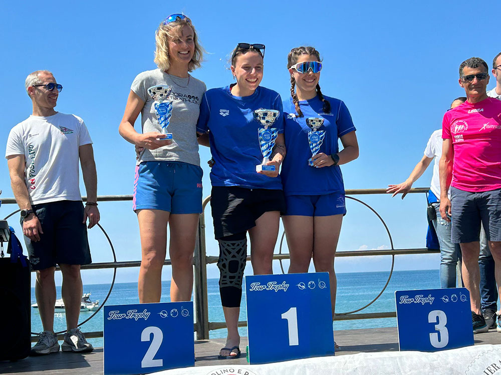 Ischia Sunset Aquathlon 2023, vincono Giuseppe Cancemi ed Antonietta Ioime