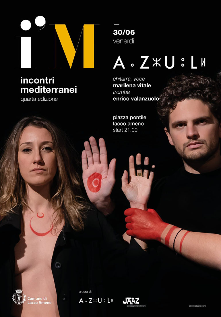 LACCO AMENO SULLE NOTE DI   AZULⴰⵣⵓⵍ, LA BAND PARTENOPEA IN CONCERTO A PIAZZETTA PONTILE