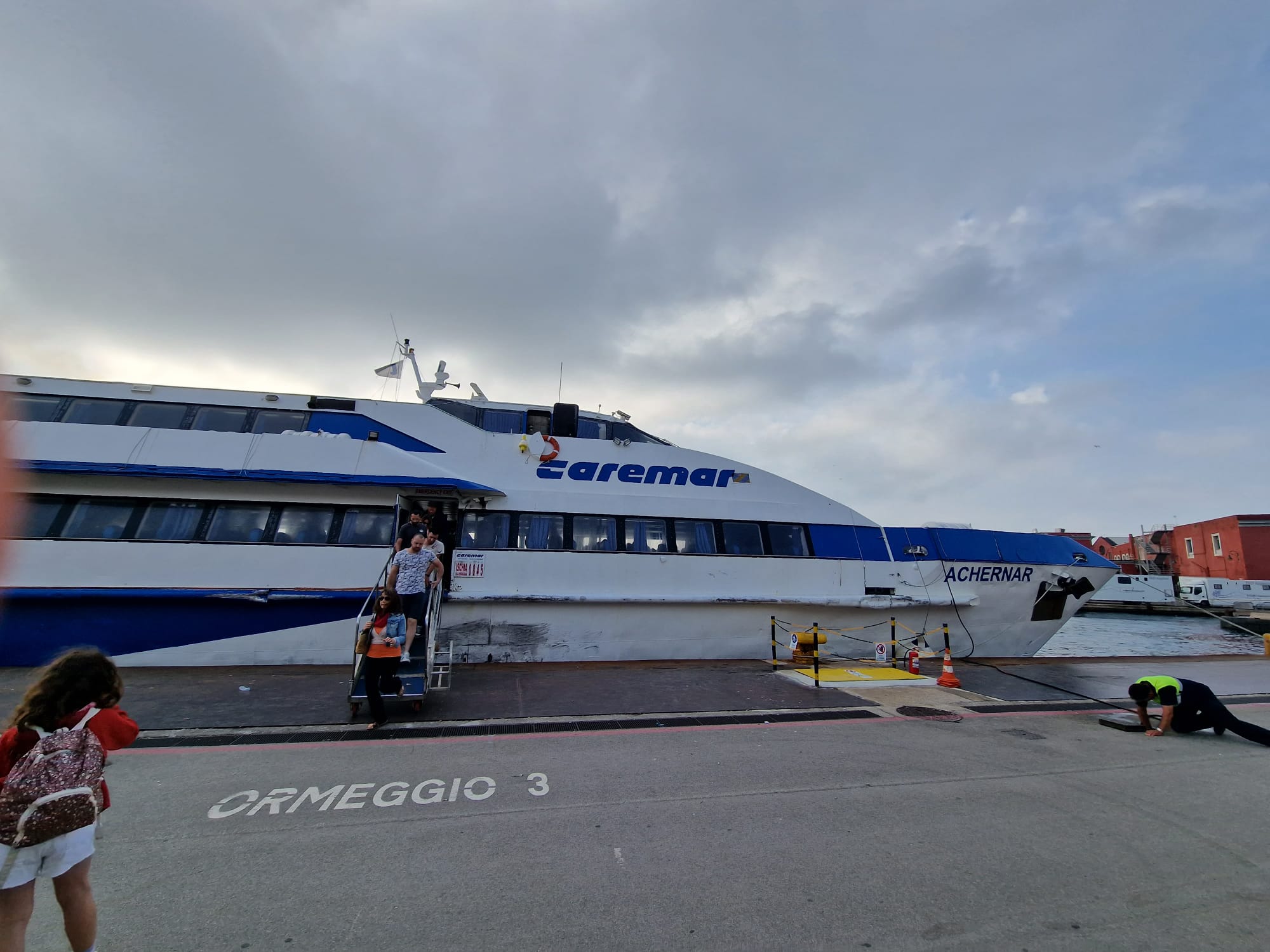 CONDIZIONATORI “A PALLA” SULL’ALISCAFO DELLA CAREMAR