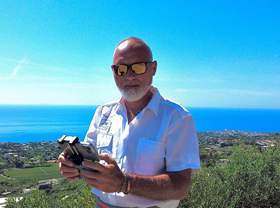 Forio, i fuochi di San Vito visti dall’alto con il drone di Maurizio Bernocchi (video)