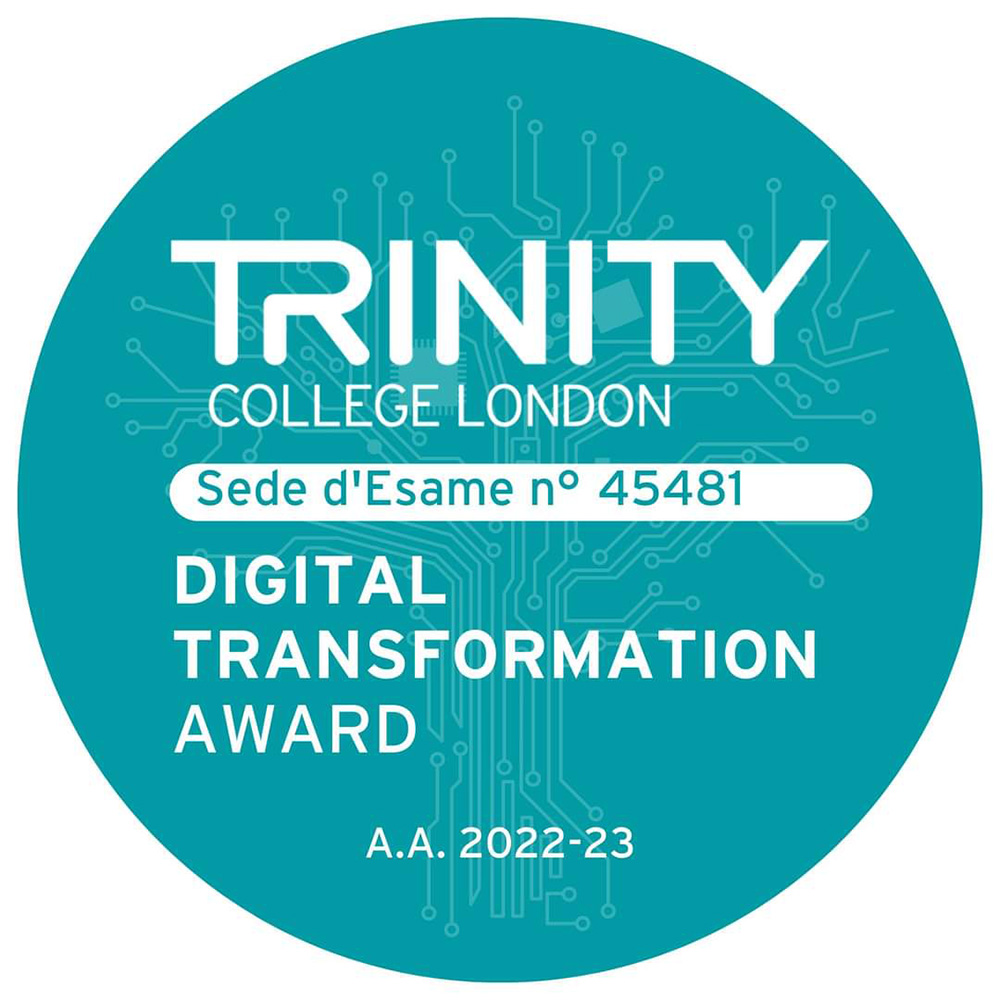 IPS Telese. Il nostro Istituto è Sede d’Esame Trinity per la Digital Transformation