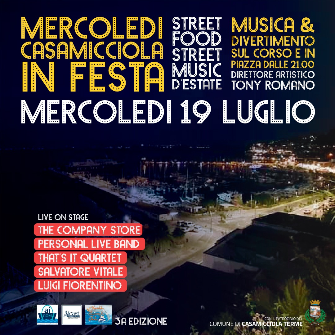 Eventi: domani sera torna Casamicciola in Festa