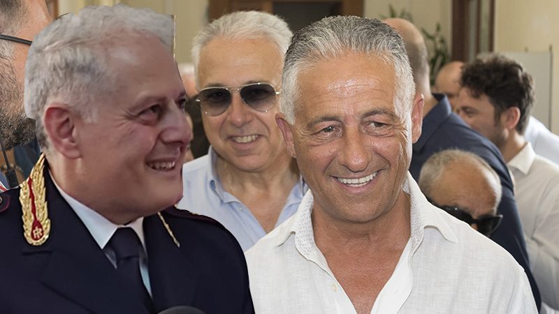 GIANNI MATTERA RINGRAZIA IL VICE QUESTORE, DOTT. CIRO RE PER LA BRILLANTE OPERAZIONE DEI GIORNI SCORSI