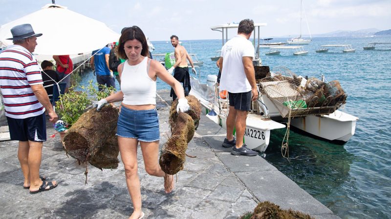 OPERAZIONE SANT’ANNA, IL REGNO DI NETTUNO SCENDE IN CAMPO: SENSIBILIZZAZIONE E PULIZIA POST-FESTA