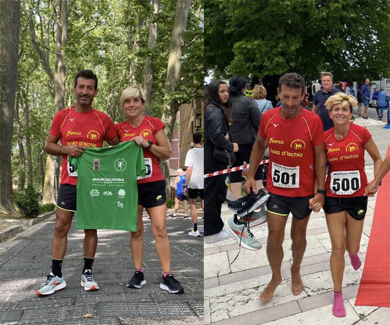 Alla XXV Marcialonga di Montevergine anche i Forti e Veloci con Daniela Amalfitano e Vincenzo Maltese
