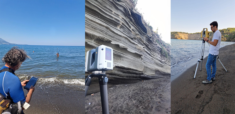 Procida: Rilievo batimetrico a Ciraccio e alla Chiaiolella