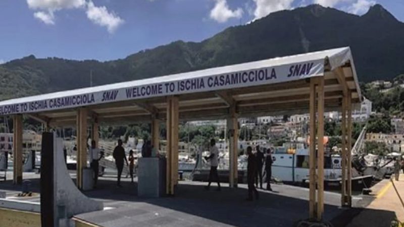PORTO DI CASAMICCIOLA, PER IL PONTILE ALISCAFI GESTIONE DIRETTA DEL COMUNE