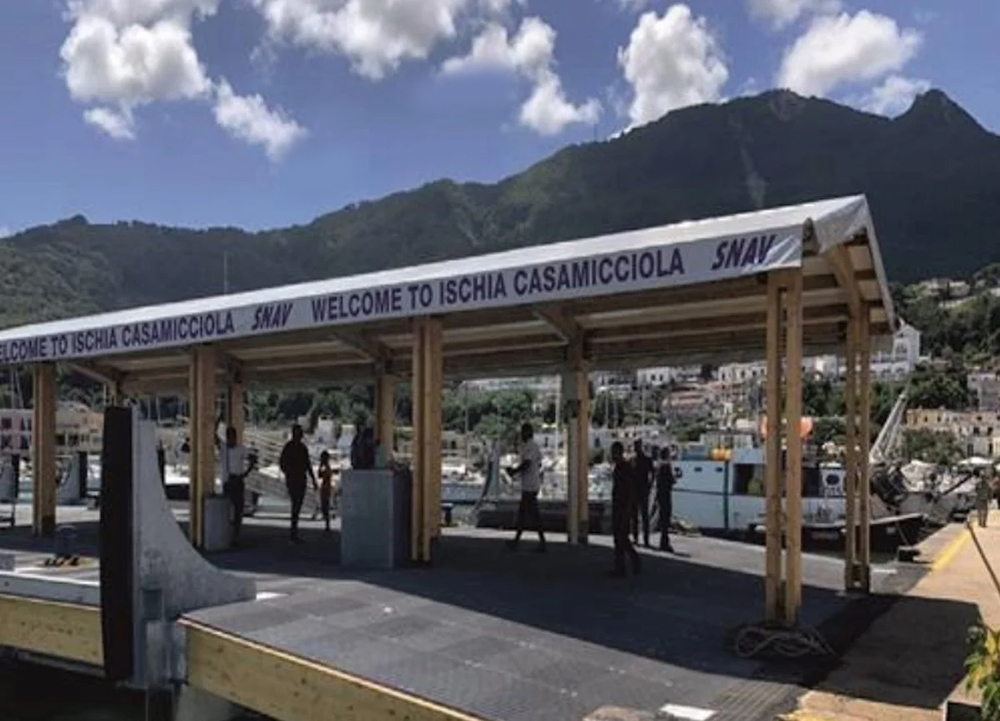 PORTO DI CASAMICCIOLA, PER IL PONTILE ALISCAFI GESTIONE DIRETTA DEL COMUNE