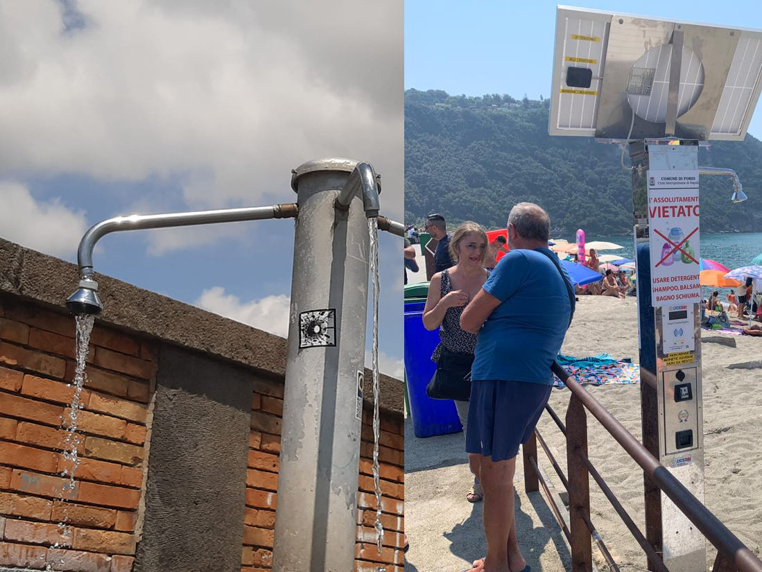 ISCHIA. DOCCE A 1 EURO SULLA SPIAGGIA LIBERA DI CITARA, PROTESTANO I BAGNANTI