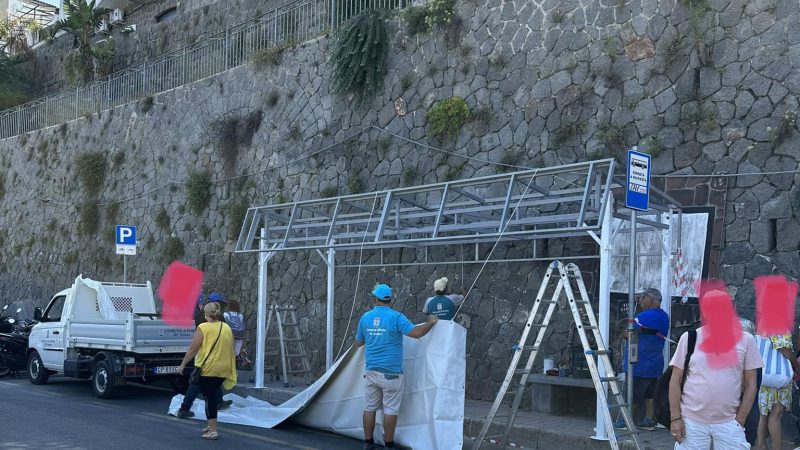 FORIO AL PASSO COI TEMPI. ARRIVA LA PRIMA PENSILINA DELL’ERA VERDE