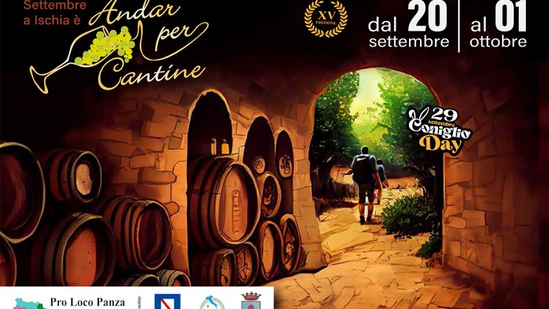 È TEMPO DI ANDAR PER CANTINE: ISCHIA RIAPRE I SUOI SCRIGNI CONTADINI E IL SUO CUORE “GREEN”