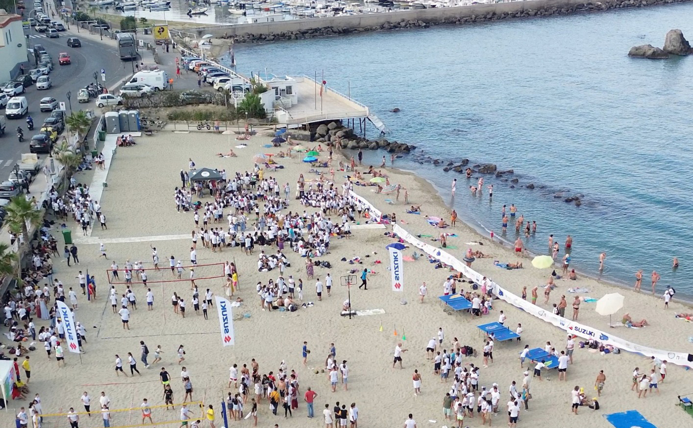 RADIO RAI1 E LA CARICA DEI MILLE ALLA CHIAIA CON I GIOCHI DEL MARE (intervista e video)