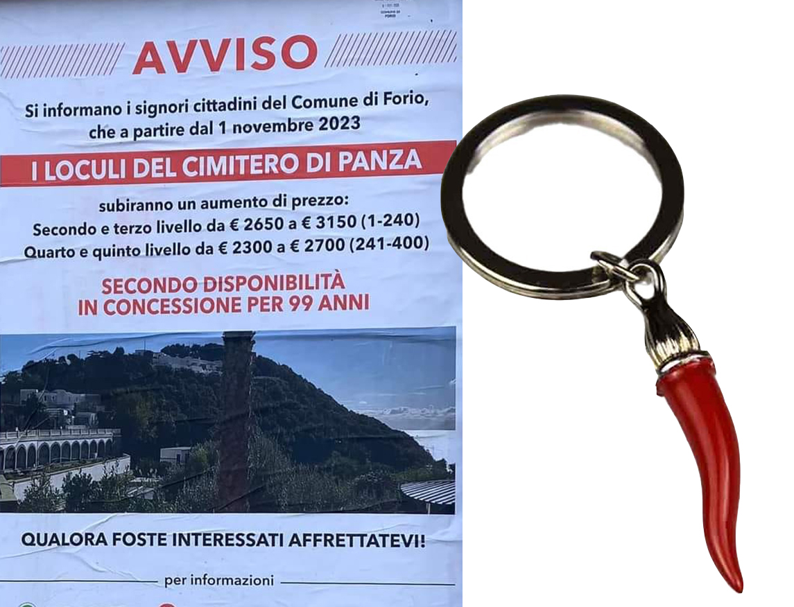 AFFRETTATEVI A COMPRARE IL LOCULO. RIMOSSI I CARTELLONI PUBBLICITARI PER FORIO