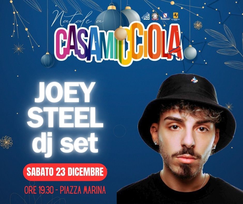 SABATO SERA DISCOTECA SOTTO LE STELLE CON JOEY STEEL PER NATALE A CASAMICCIOLA