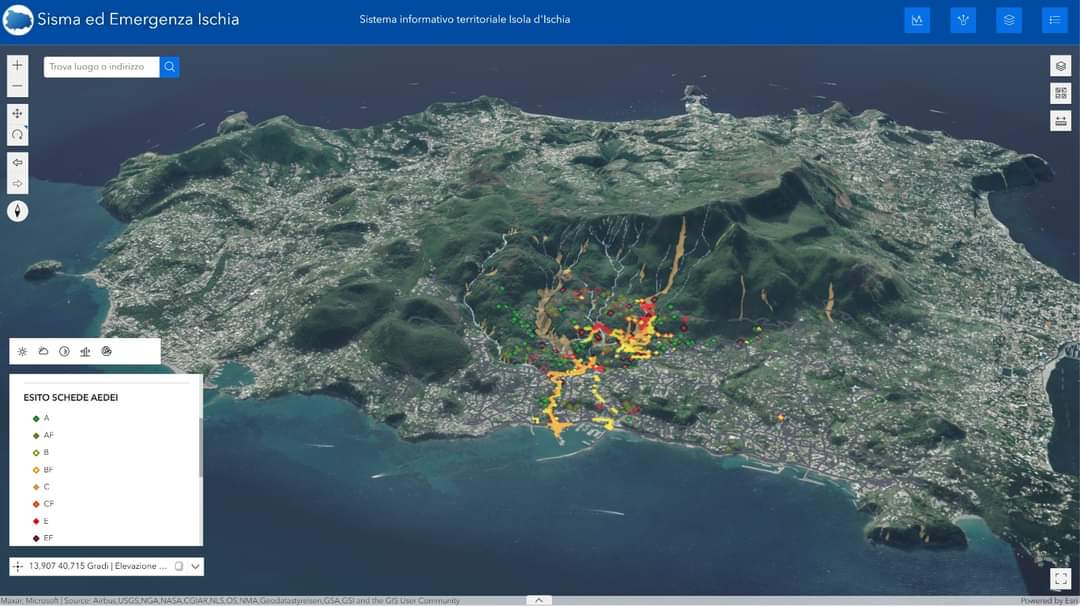 È NATO IL SITO ISTITUZIONALE “GEOPORTALE ISCHIA”