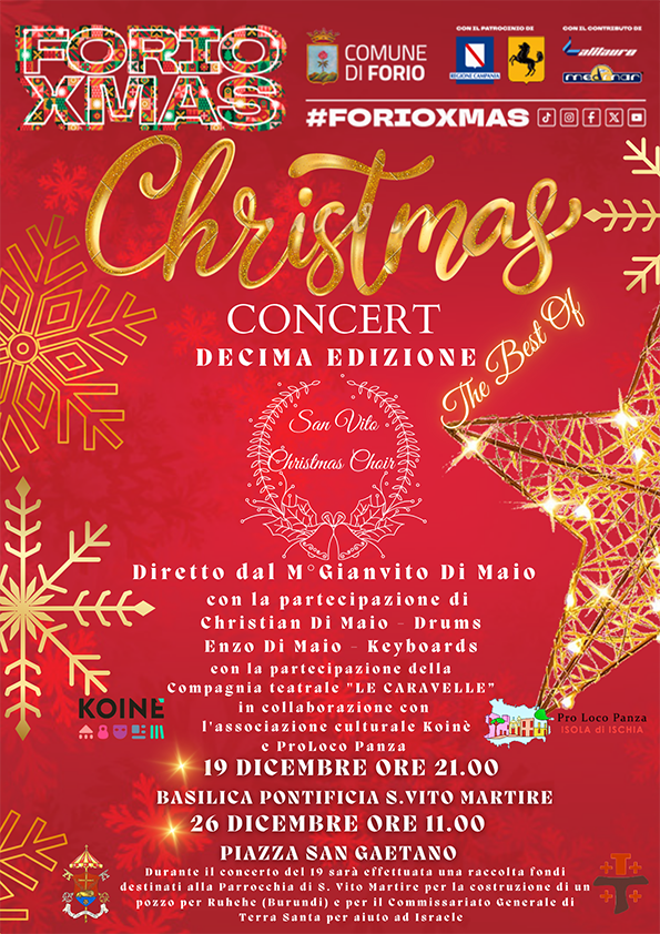 SAN VITO CHRISTMAS CHOIR, ARRIVA IL BEST OF DELLE DIECI EDIZIONI DEL GRANDE CONCERTO DI NATALE