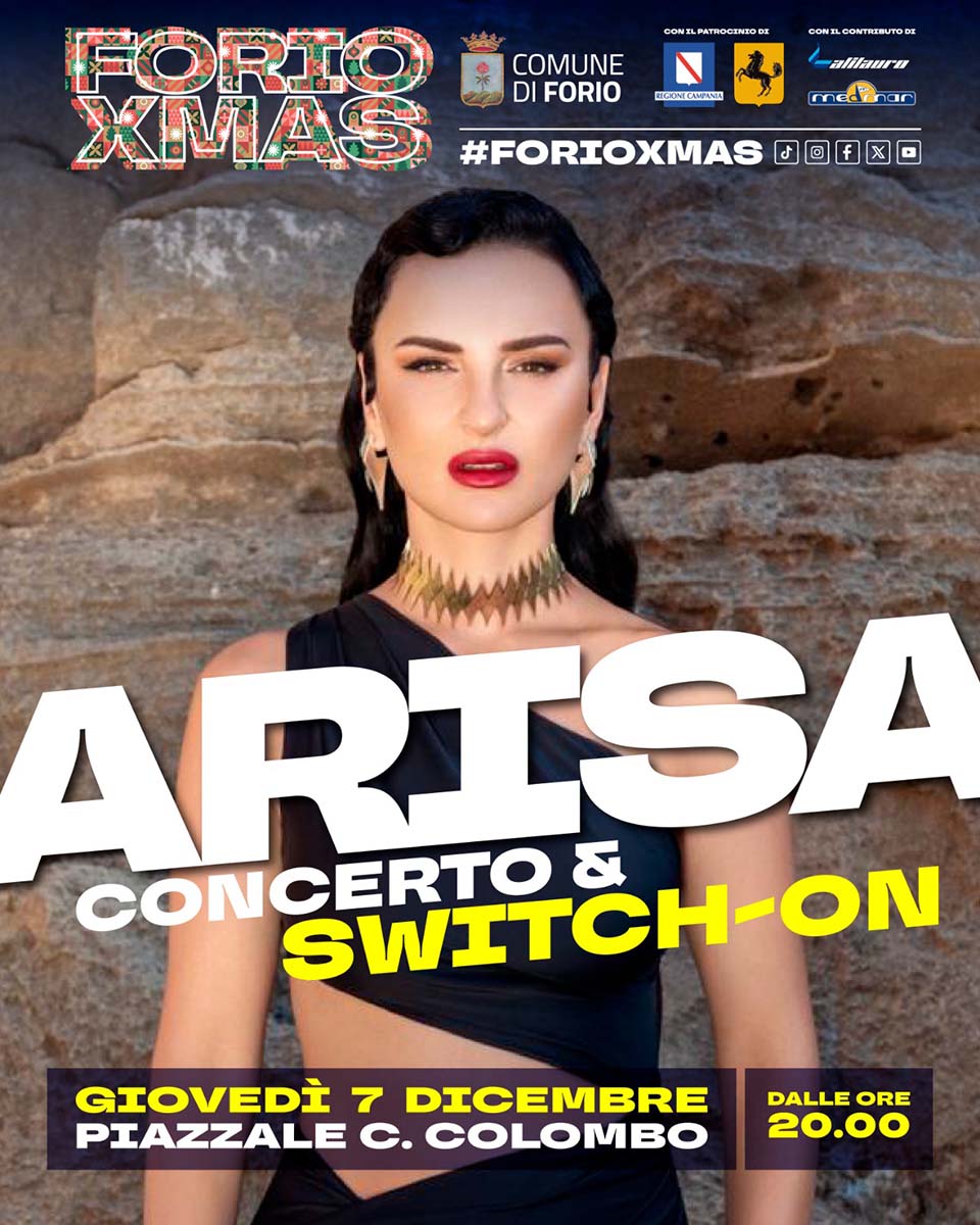 FORIO XMAS, SALE L’ATTESA PER ARISA!