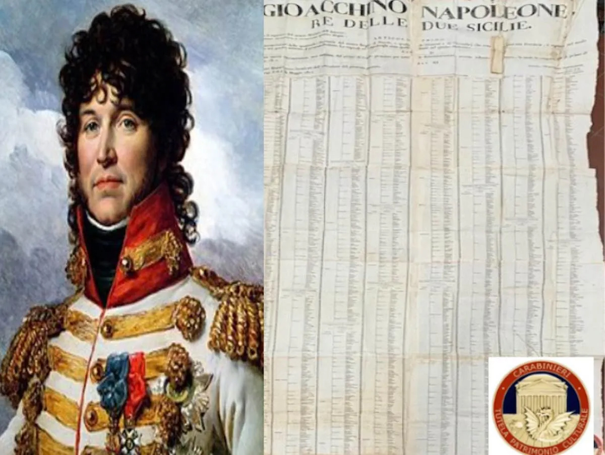 TRECENTO DOCUMENTI STORICI DATABILI DAL 1500 AL 1800, RESTITUITI AL FONDO BORBONICO DELL’ARCHIVIO DI STATO DI NAPOLI