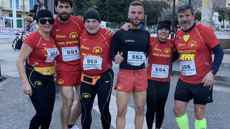 XXII MARATONINA DI SANT’ANTONIO ABATE, I FORTI E VELOCI PRESENTI CON 6 ATLETI