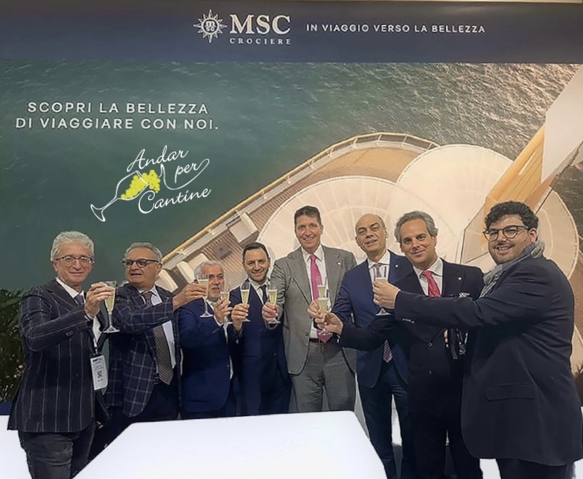ISCHIA, MSC E ANDAR PER CANTINE: NUOVA IMPORTANTE PARTNERSHIP CON LA COMPAGNIA CROCIERISTICA