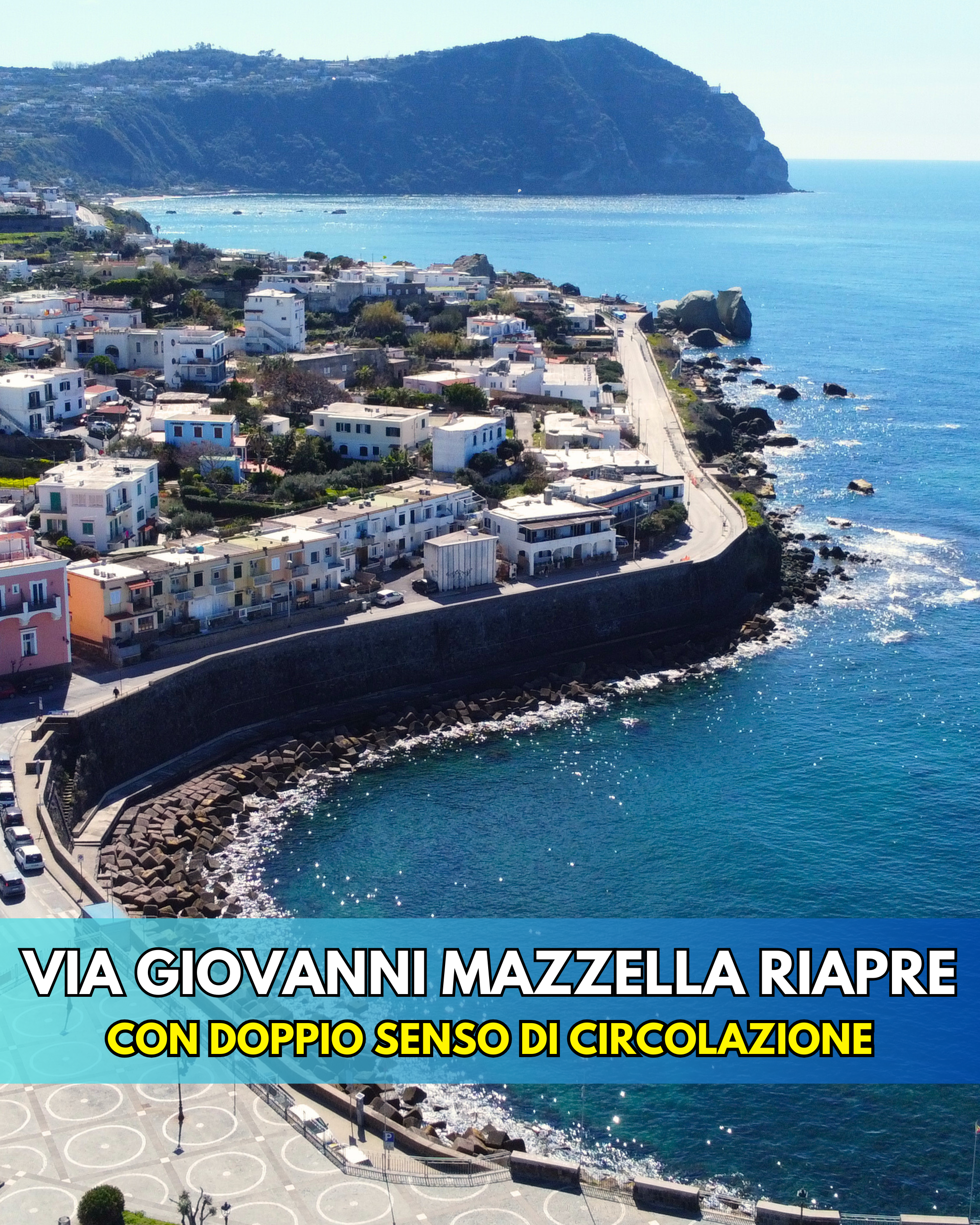 RIAPRE VIA GIOVANNI MAZZELLA