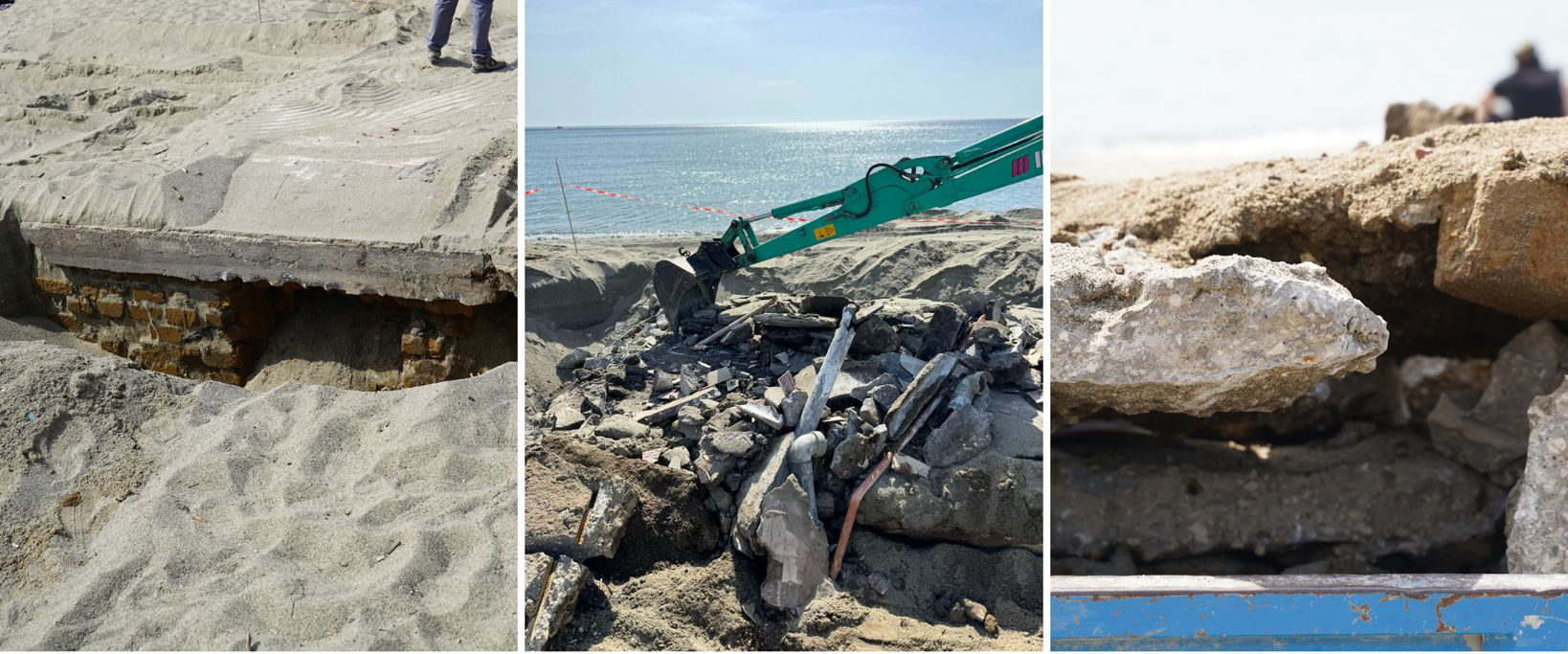 ULTIMATI I LAVORI A CITARA, RIMOSSI TUTTI I RESIDUI EDILI DALL’ARENILE