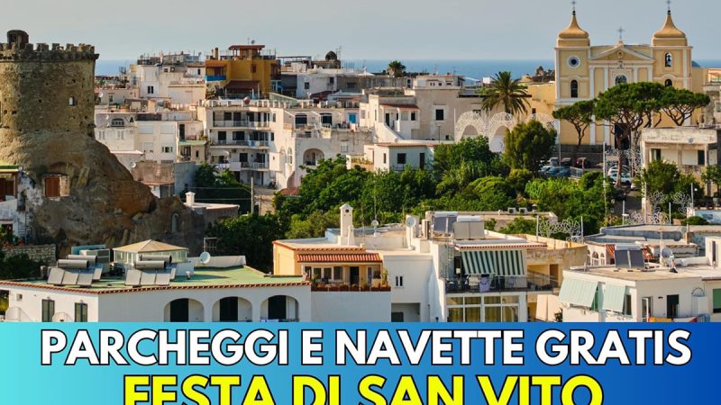 FESTA DI SAN VITO, PARCHEGGI E NAVETTE GRATIS DALLE 20:30