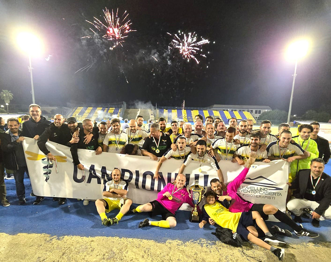 SCUDETTO PER LA SQUADRA DELL’ORDINE DEI FISIOTERAPISTI CHE CONQUISTA LA PROFESSIONAL LEAGUE