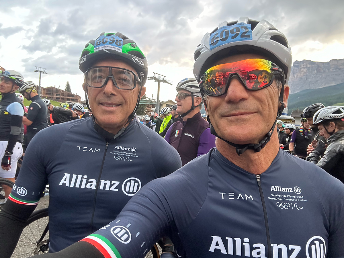 FORTI E VELOCI, MICHELANGELO DI MAIO E GIOVANNI MAROTTA ALLA MARATONA DELLE DOLOMITI