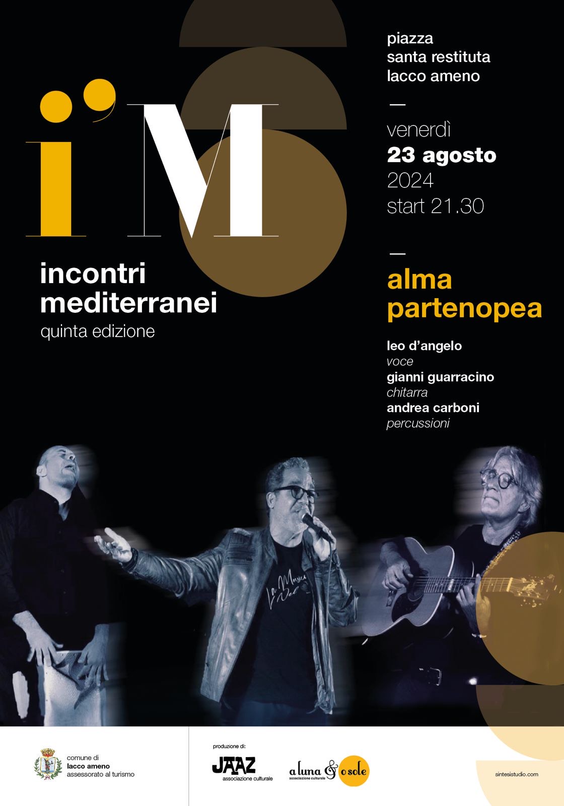 EMOZIONI IN MUSICA CON GLI “ALMA PARTENOPEA” PER E…STATE INSIEME A LACCO AMENO