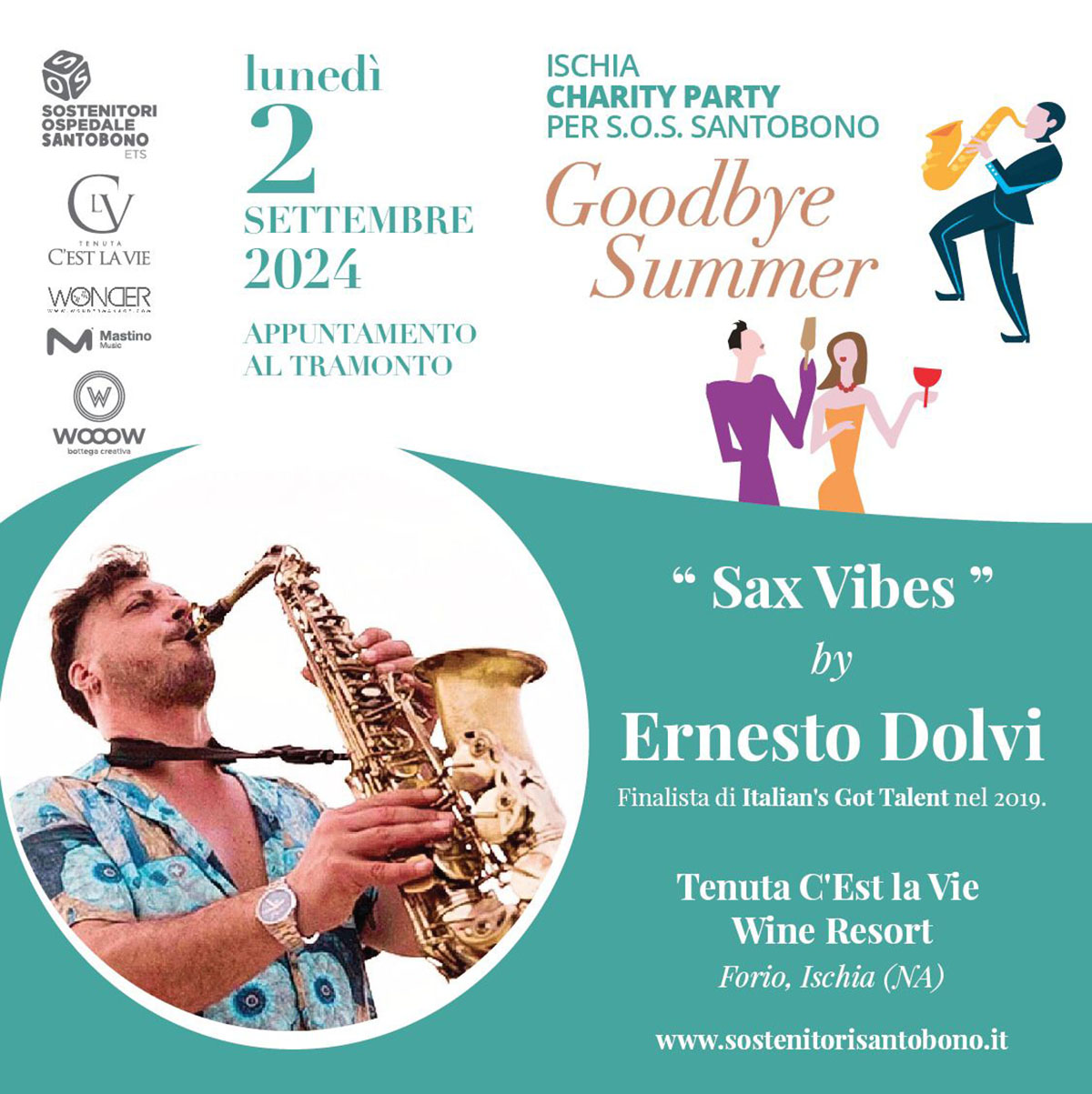 NOTE VIBRANTI, DEGUSTAZIONI AL TRAMONTO E CUORI GENEROSI: UN INCONTRO MAGICO PER SOSTENERE I PICCOLI PAZIENTI DEL SANTOBONO