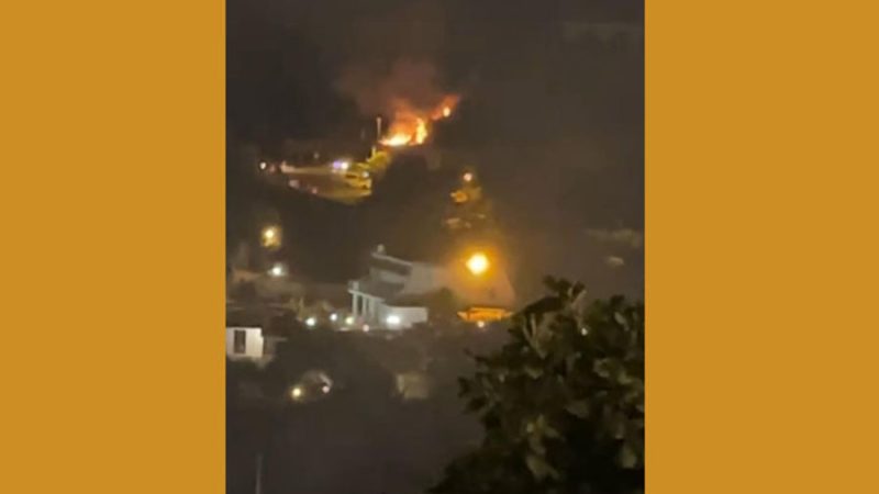 FORIO. INCENDIO DURANTE LA NOTTE AL ROYAL PALM, SPENTO DAL PERSONALE DELLA STRUTTURA