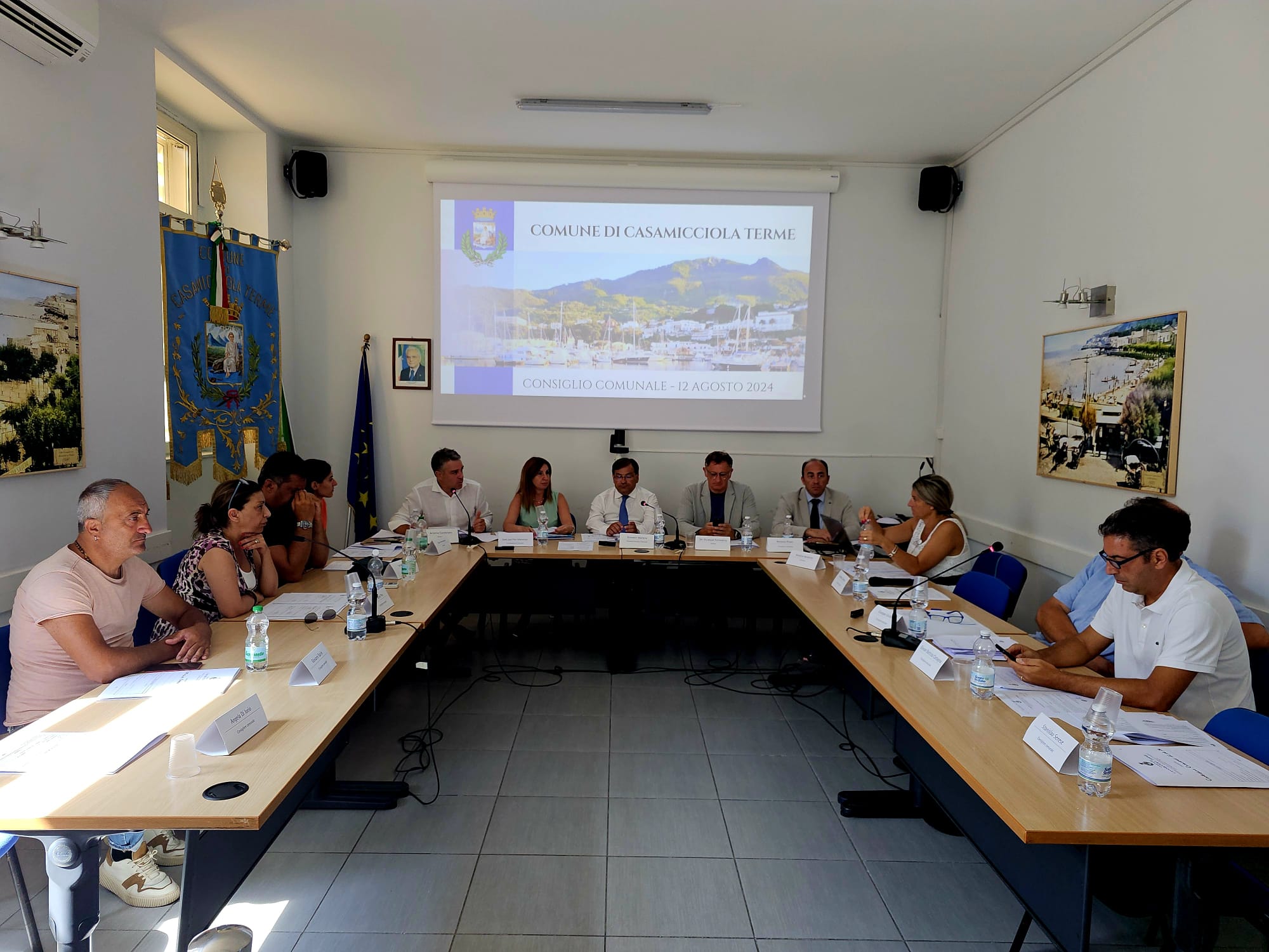 CASAMICCIOLA, APPROVATI IN CONSIGLIO IL RIEQUILIBRIO ED I DEBITI FUORI BILANCIO