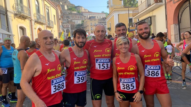 FORTI E VELOCI, IN 7 ALLA 20^ STRAMONTESARCHIO, PERSONALE PER TUCCILLO E DI MEGLIO