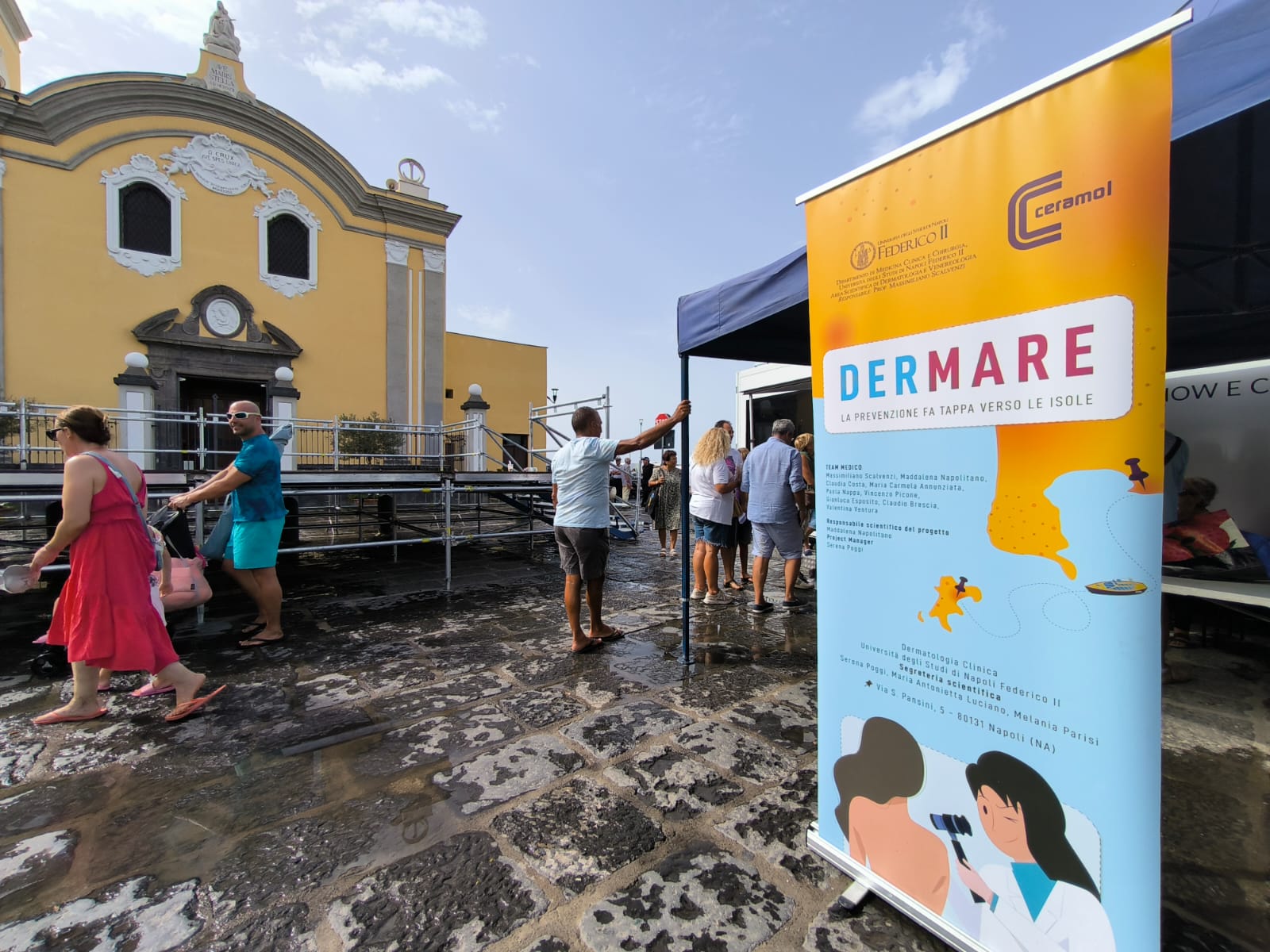 DERMARE: OLTRE 200 VISITE GRATUITE NELLE TAPPE DI POZZUOLI E PROCIDA