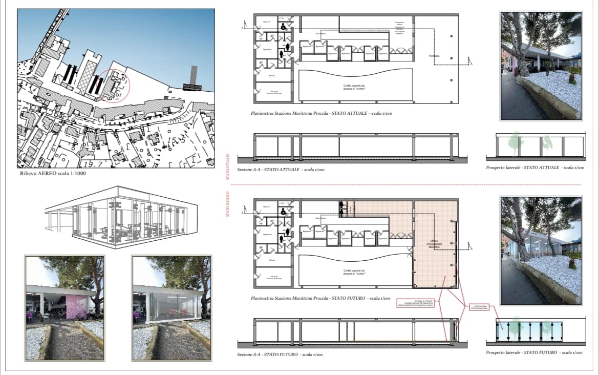 PROCIDA. NUOVA AREA UFFICI CAPITANERIA: INIZIATI I LAVORI