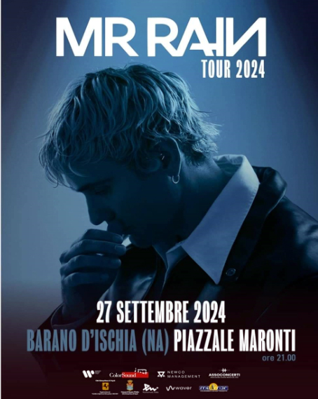 VENERDÌ 27 SETTEMBRE AI MARONTI “MR RAIN – Tour 2024″