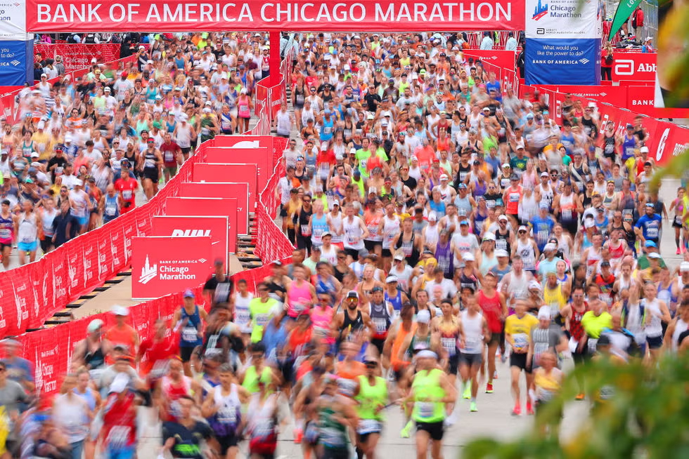MICHELANGELO DI MAIO PORTA L’ISOLA D’ISCHIA ALLA CHICAGO MARATHON, LA MARATONA DEI RECORD!