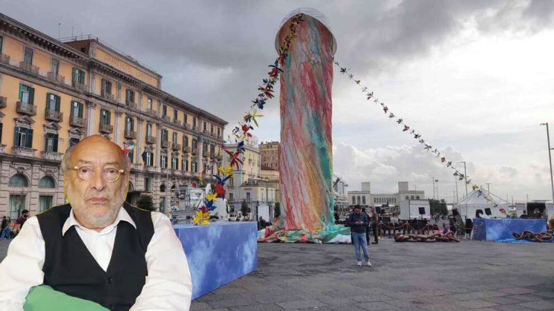 ”L’EREZIONE” DEL MASCHIO ANGIOINO, L’OPERA CHE SUSCITA ILARITÀ NEI NAPOLETANI