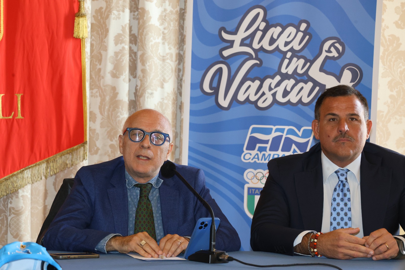PRESENTAZIONE ‘LICEI IN VASCA’, COLELLA: “DIFFONDERE LA CULTURA DELLO SPORT NELLE SCUOLE CONTRO LE ARMI E LA VIOLENZA”