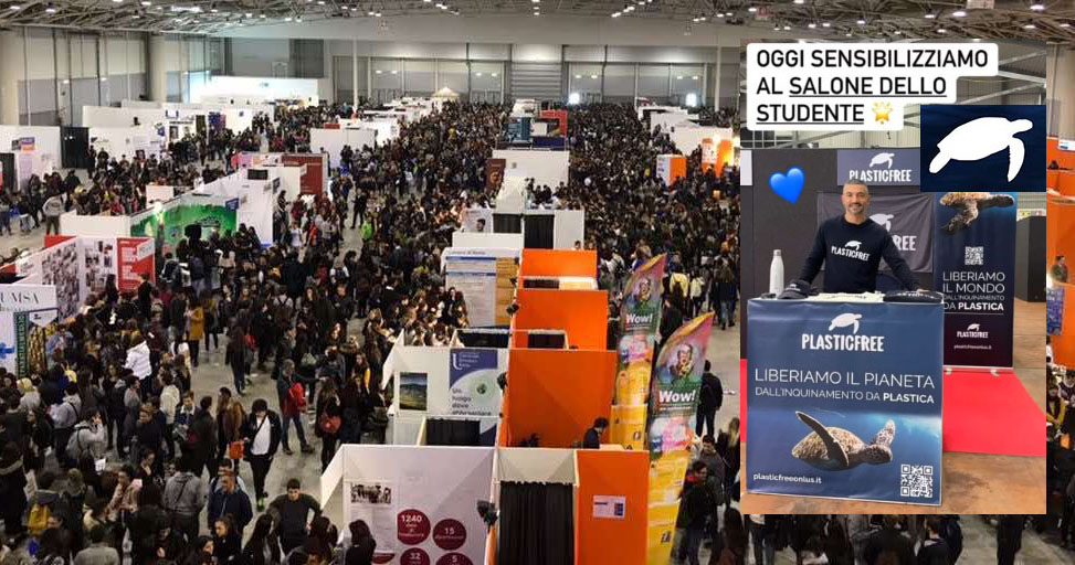 PLASTICFREE IL 27 NOVEMBRE SARÀ PRESENTE AL SALONE DELLO STUDENTE A NAPOLI