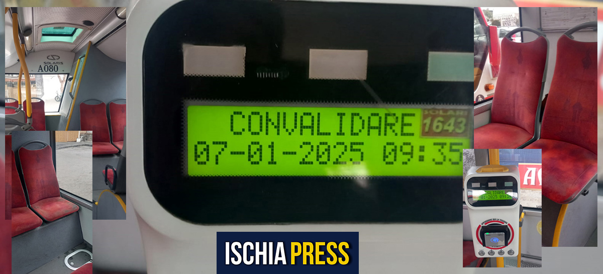 IGIENE SCADENTE SUI VETTORI EAV BUS A ISCHIA