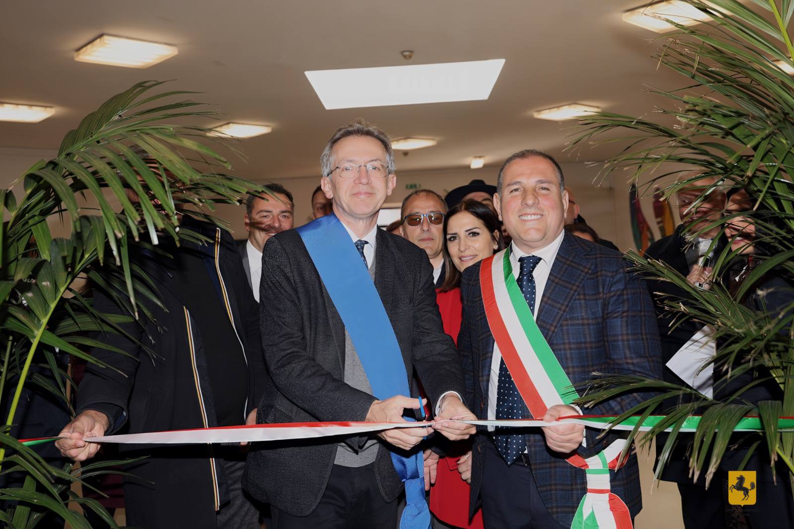 CITTÀ METROPOLITANA – CASALNUOVO, INAUGURATO DA MANFREDI LA SALA TEATRO PASOLINI: “UNO SPAZIO MODERNO PER LA CULTURA NELL’AREA NORD”
