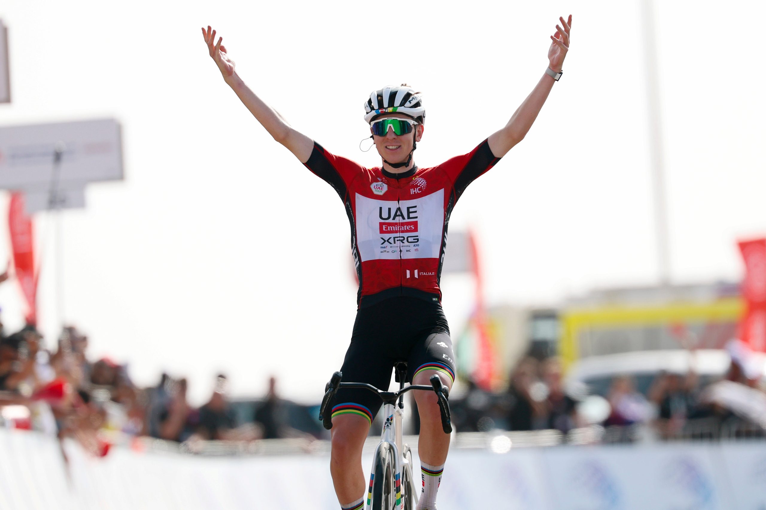 TADEJ POGACAR CONQUISTA IL SUO TERZO UAE TOUR