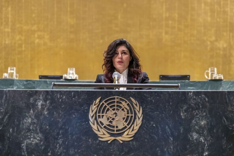 GIUSY FERRERI: UN SPEECH SUL WOMAN EMPOWERMENT A NEW YORK